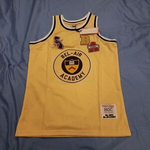 HEADWEAR CLASSICS MEN'S BEL-AIR ACADEMY WILL SMITH #14 BASKETBALL JERSEY MEDIUM